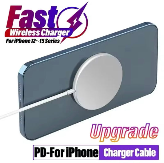 Fast magnetic wireless charger pad stand